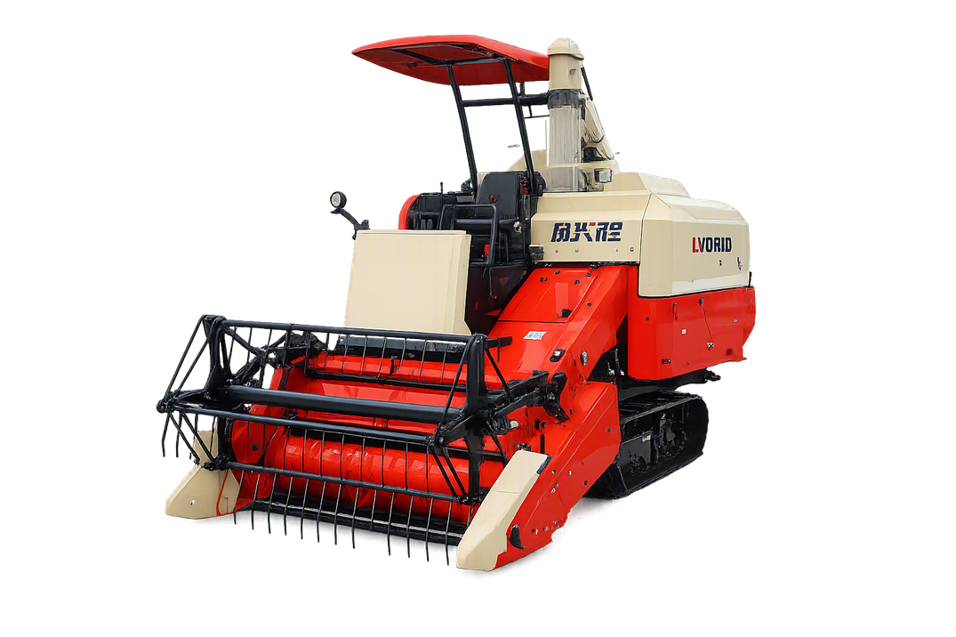 Combine harvester for rice and maize